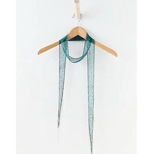 Free People Sequin Beaded Scarf